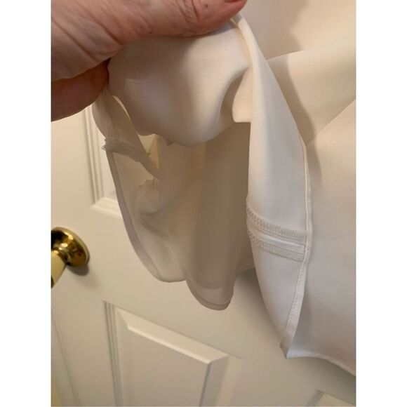 LOFT PETITES CAMI CREAM SPAGHETTI STRAPS T STRAP BACK CREAM LINED SZ SP - Picture 6 of 10